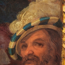 Ronald de Jager Restauratie en Conservatie van Schilderijen Gerechtigheidstriptiek middenpaneel na restauratie detail