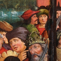 Ronald de Jager Restauratie en Conservatie van Schilderijen Gerechtigheidstriptiek rechterzijluik na restauratie detail