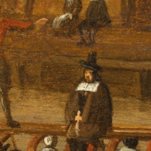 Ronald de Jager Restauratie en Conservatie van Schilderijen Jacobus Storck Ouderkerk na restauratie detail