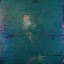 Ronald de Jager Restauratie en Conservatie van Schilderijen Vervalsing Samuel voor restauratie UV-opname
