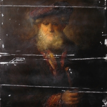 Ronald de Jager Restauratie en Conservatie van Schilderijen Vervalsing Samuel tijdens restauratie